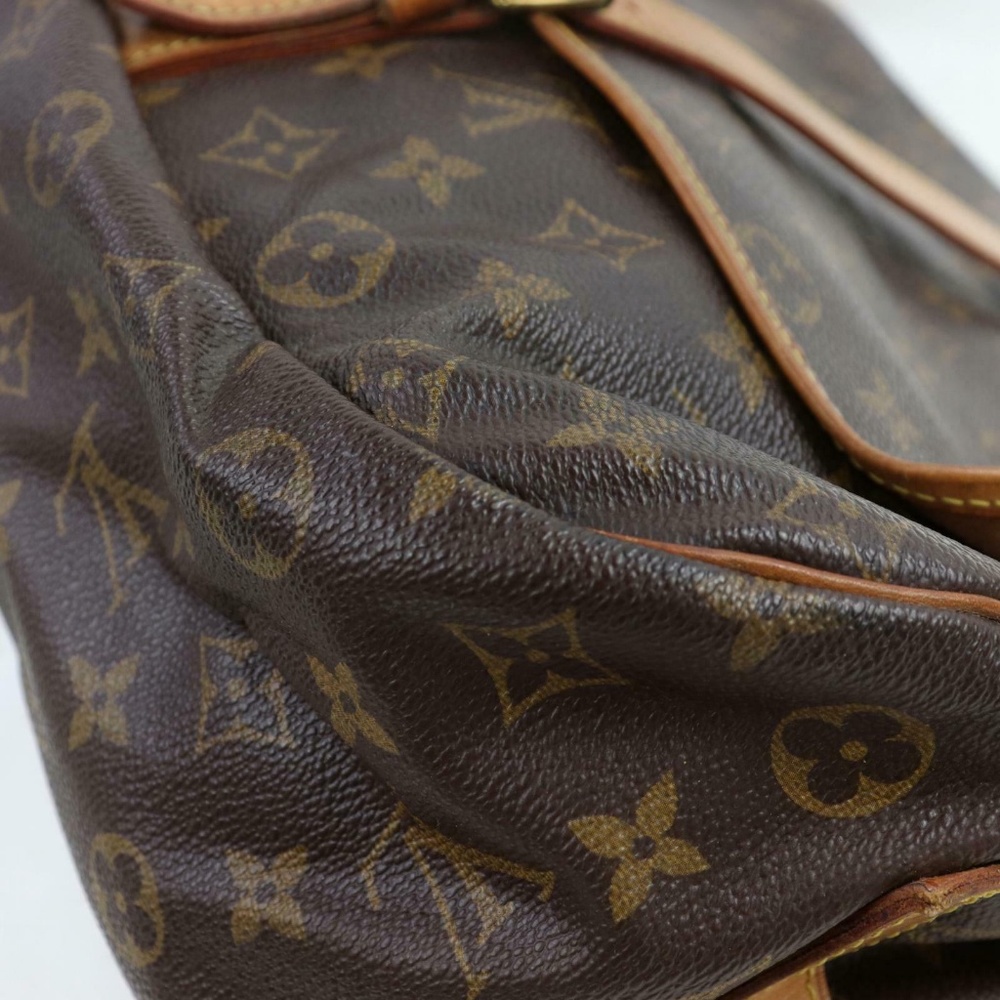 Louis Vuitton Brown Monogram Crossbody Bag - Picture 6 of 16